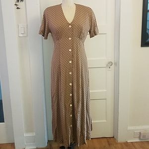 VINTAGE 90's Moda International Maxi Dress